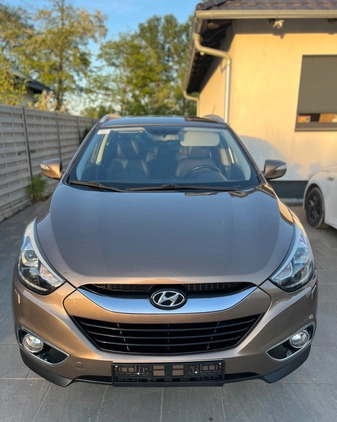 Hyundai ix35 cena 52800 przebieg: 117009, rok produkcji 2014 z Leszno małe 137